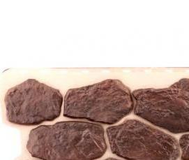 фасадные панели - бутовый камень - модель 1