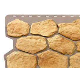 фасадные панели - бутовый камень - модель 2