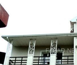 фасадные панели белые - тип 3