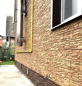 фасадные панели горизонтальные - вариант 4