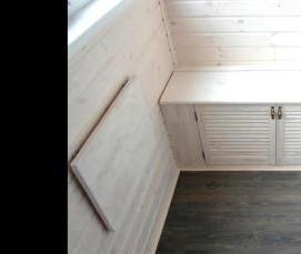 фасадные панели на балкон - вариант 1