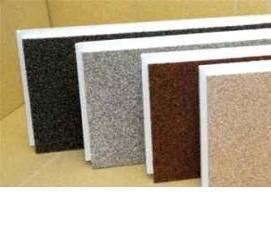 фасадные панели с мраморной крошкой - модель 3