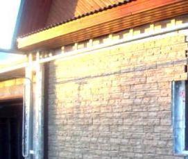 фасадные панели широкие - вариант 4