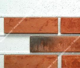 фасадный кирпич состаренный - вариант 1