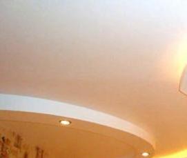 фигурные подвесные потолки - модель 2