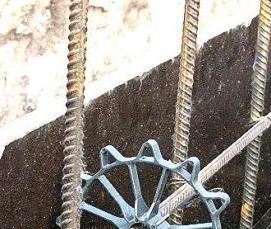 фиксатор арматуры звездочка 30 мм - модель 4