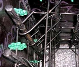 фиксатор защитного слоя арматуры звездочка - вариант 1