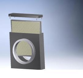 фильтр для круглых воздуховодов - тип 2