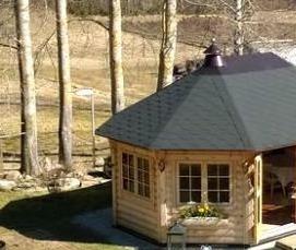 финские беседки для дачи - модель 2