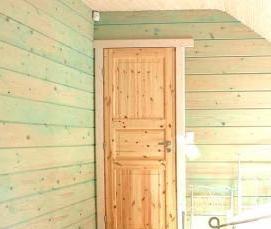 финские межкомнатные двери массив - модель 1