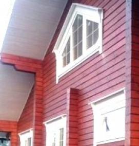 финские наличники на окна - модель 2