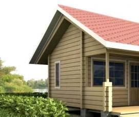 финские сборно-щитовые дома - тип 2