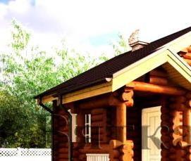 финское оцилиндрованное бревно - тип 3