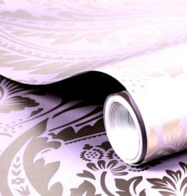 флизелиновые обои серебристые - тип 2