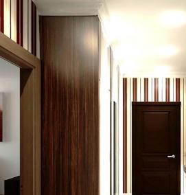 флизелиновые обои в коридор - модель 1