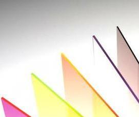 флуоресцентное оргстекло - модель 3