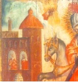 флюгер георгий победоносец - тип 2