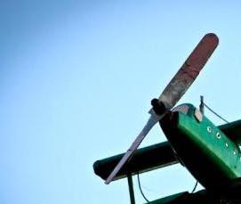 флюгер на трубу - модель 2