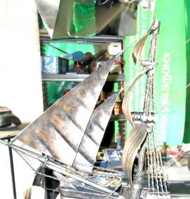 флюгер объемный - вариант 1