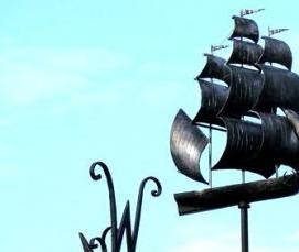 флюгер пластиковый - модель 1