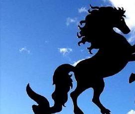 флюгер рыцарь - модель 3