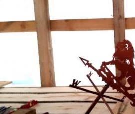 флюгер такса - модель 3