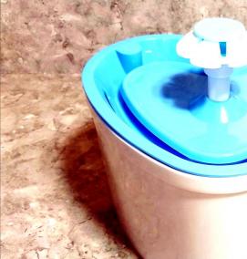 фонтан для кошек ромашка - вариант 2