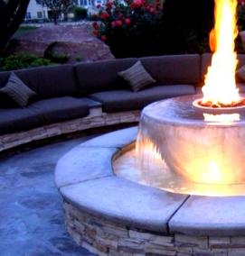 фонтан для участка - модель 1