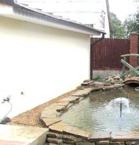 фонтаны для искусственного пруда - вариант 2