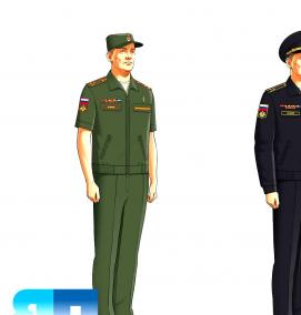 форменная одежда таможенных органов - вариант 2