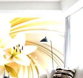 фотообои: 3d лилии - модель 1