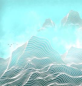 фотообои детские: горы - модель 4