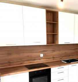 фотообои для белой кухни - вариант 2