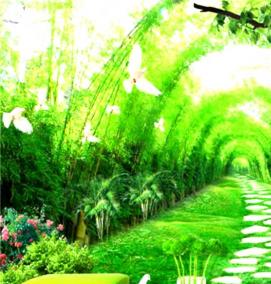 фотообои для туалета увеличивающие пространство - тип 4