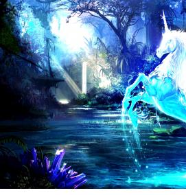 фотообои: единорог - модель 3