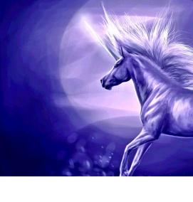 фотообои: единорог - модель 2