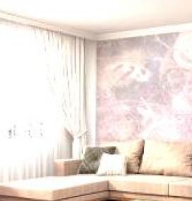 фотообои на стену в зал: розы - тип 1