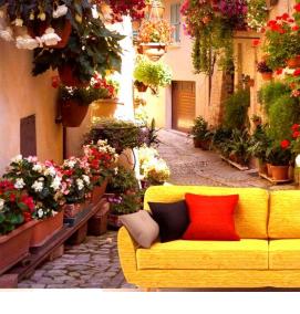 фотообои расширяющие пространство комнаты - вариант 1