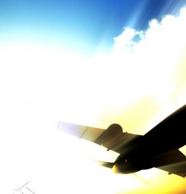 фотообои: самолет - тип 3