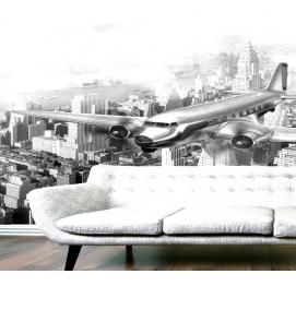 фотообои: самолет - тип 2