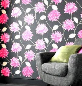 фотообои серо розовые - тип 3