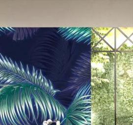 фотообои: тропические листья - модель 2