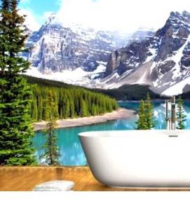 фотообои в ванную комнату - тип 2