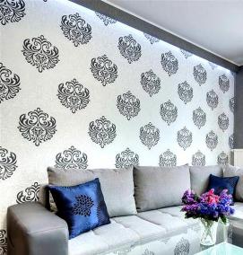 фотообои в зал серые - модель 1