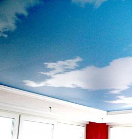 фотопечать натяжные потолки с узором - модель 1