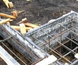 фундамент буронабивной ленточный - тип 2