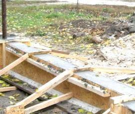 фундамент ленточный 6х10  м - модель 2