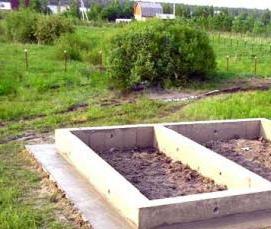 фундамент ленточный кирпичный - модель 1