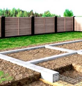 фундамент сплошной ленточный - тип 1