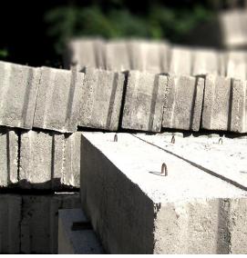 фундаментные блоки ручной кладки - вариант 1